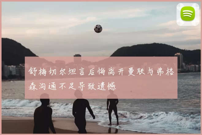 舒梅切尔坦言后悔离开曼联与弗格森沟通不足导致遗憾