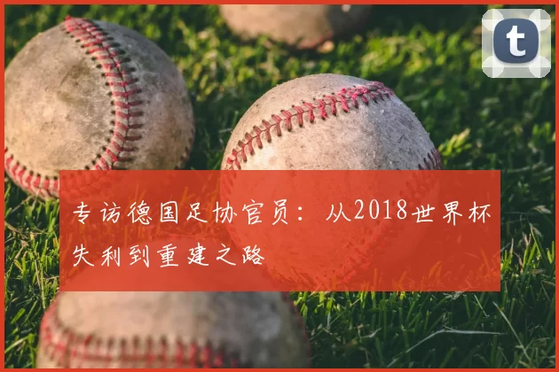 专访德国足协官员：从2018世界杯失利到重建之路