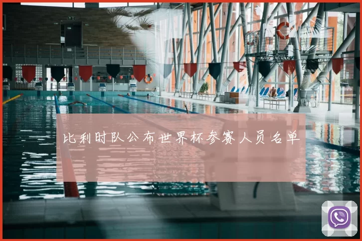 比利时队公布世界杯参赛人员名单